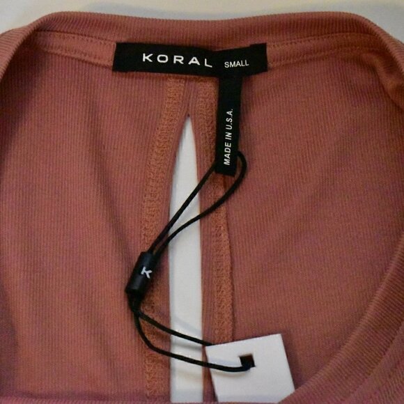 Koral Long Sleeve Boxy Pullover Top Size S - Picture 3 of 11